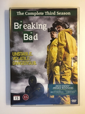 Breaking Bad: Kausi 3 (4DVD) Bryan Cranston, Aaron Paul