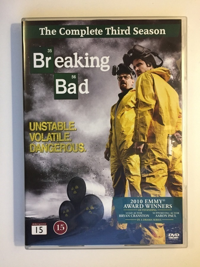 Breaking Bad: Kausi 3 (4DVD) Bryan Cranston, Aaron Paul