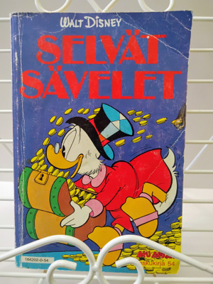 Aku Ankan taskukirja 54 Selvät sävelet 1.p