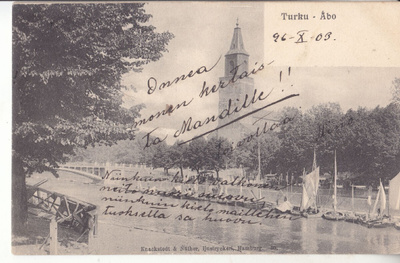 Turku kortti vuodelta 1903