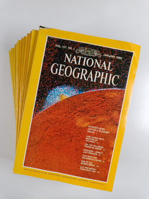 National geographic vuosikerta 1980