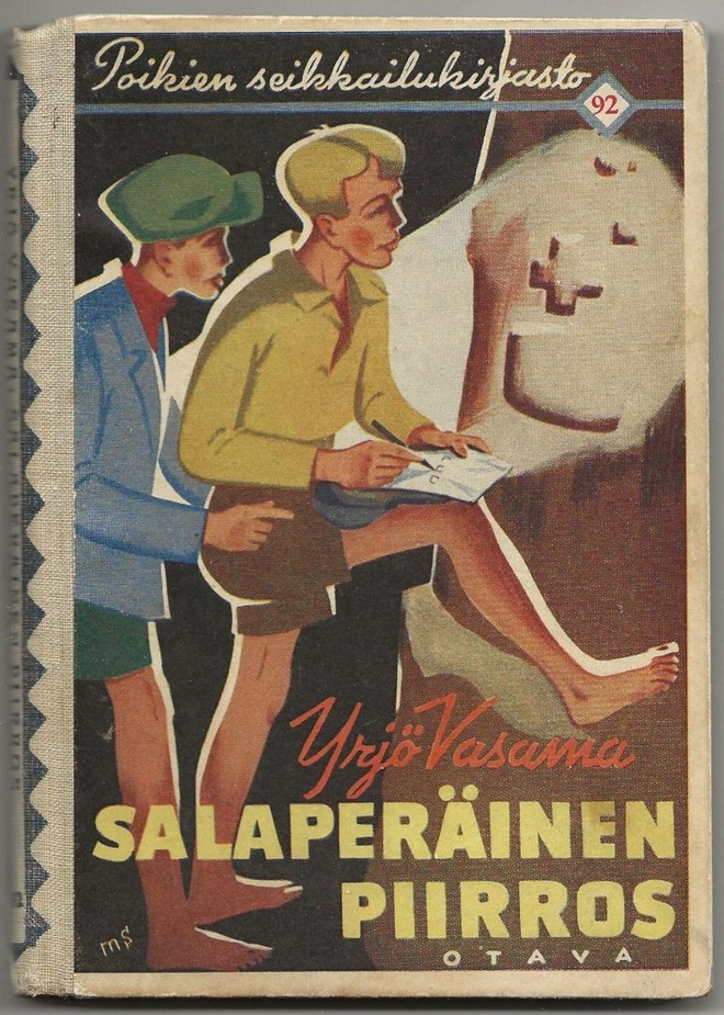 Yrjö Vasama: Salaperäinen piirros (1.p 1941) PSK 92
