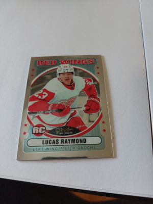 2021-22 O-Pee-Chee Platinum Retro #R96 Lucas Raymond Rookie