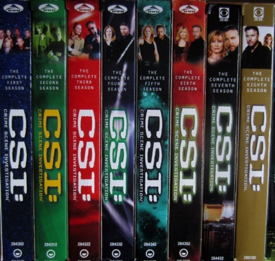 CSI (Las Vegas) kaudet 1-8 DVD boxit