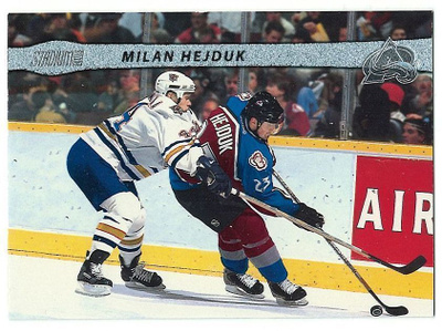 01-02 Topps Stadium Club #51 Milan Hejduk