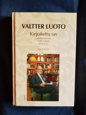 Launonen,Leevi: Valtter Luoto - Kirjoitettu on