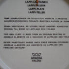 Arabia Alariesto Lappi lautanen - pikkukuva 2