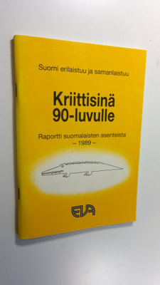 Kriittisinä 90-luvulle : Suomi erilaistuu ja samanlaistuu...