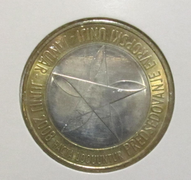 Slovenia 2008  3 € -  EU-Presidentti