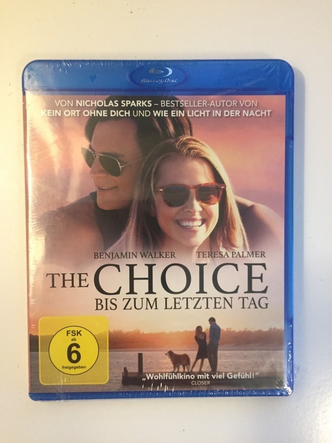 The Choice (Blu-ray) Alexandra Daddario, Teresa Palmer (2016