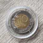 10 MARKKAA "Joutsenkymppi" juhlaraha/erikoisraha v.1995 - pikkukuva 5