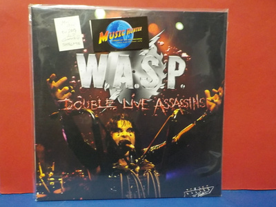 WASP - DOUBLE LIVE ASSASSINS M-/M- EU 2017 GATEFOLD 2LP