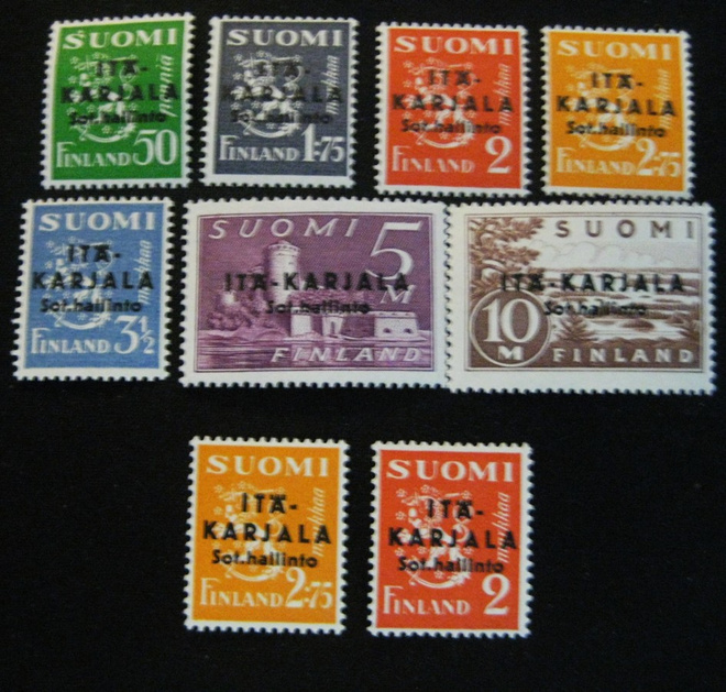 ITÄ-KARJALA 1.10 19341** Musta lisäpainama+ 2  terävä A (loo