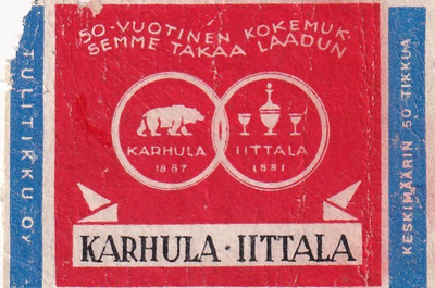 Karhula - Iittala 50 - vuotinen kokemus 7/10