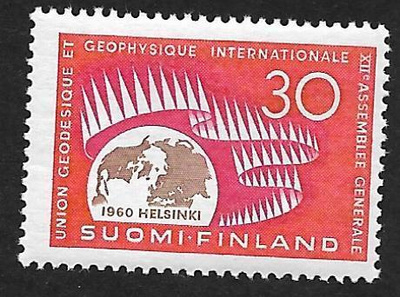Geodeettis-geofysikaalinen kongressi 1960 30mk (LAPE 523) **