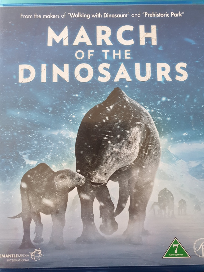 MARCH OF THE DINOSAURS BLU-RAY