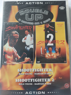 SHOOTFIGHTER & SHOOTFIGHTER 2 DVD UUSI