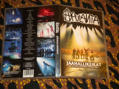 DVD - APULANTA - Jäähallikeikat 20.-21.2017 Helsingin Jäähal