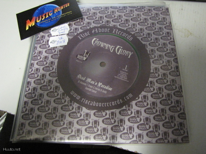 CROWNING GLORY / GATES OF SLUMBER SPLIT 7'' UK '08 UUSI