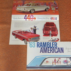 1963 Rambler American PRESTIGE esite - KUIN UUSI - ISO - pikkukuva 1