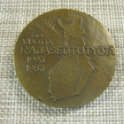 60 Vuotta Rajaseututyötä mitali 1923-1983.Suunn.M.Honkanen . - pikkukuva 1