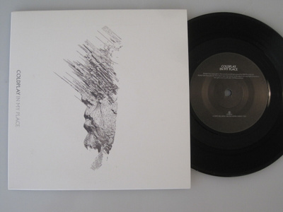 COLDPLAY In My Place 7" vinyylisingle
