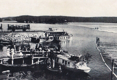 Siuro, satama 1930-luvulta, Nokian Postimerkkeilijät ry e224