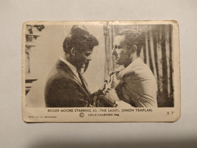 KERÄILYKUVA - ROGER MOORE ( SIMON TEMPLAR) (21)