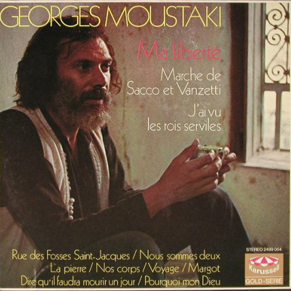 Georges Moustaki - Ma Liberté  LP