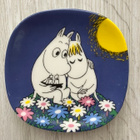 @ Muumi seinälautanen "Kuutamolla" @ - pikkukuva 1