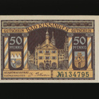 Saksa Notgeld 50 Pfennig, Bad Kissingen 1919 - pikkukuva 1