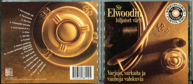 SIR ELWOODIN HILJAISET VÄRIT . CD-LEVY . VARJOJA ,VARKAITA J