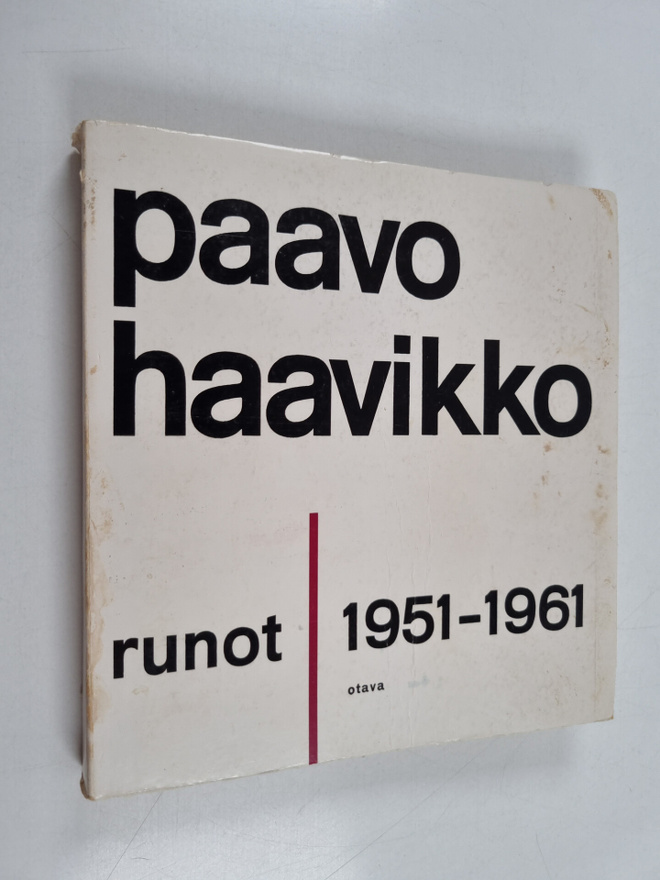 Paavo Haavikko : Runot 1951-1961