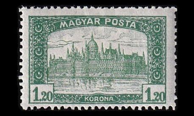 Unkari 255 * Parlamenttirakennus 1.20 Kr (1919)