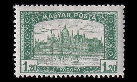 Unkari 255 * Parlamenttirakennus 1.20 Kr (1919)