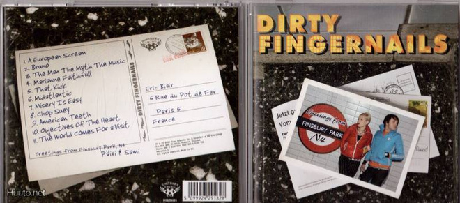Dirty Fingernails Greetings from Finsbury Park, N4