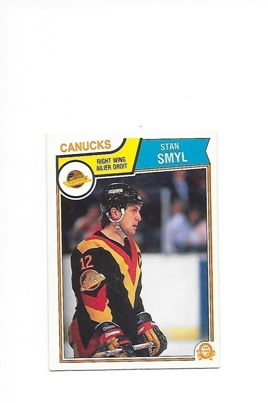 1983-84 OPC #359 Stan Smyl Vancouver Canucks