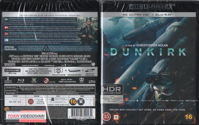 Dunkirk (30 949) UUSI -FI- 4K HD+BLUR (2) tom hardy 2017 4k