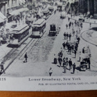 Lower Broadway, New York 1900-l. alun kulk. pk - pikkukuva 2