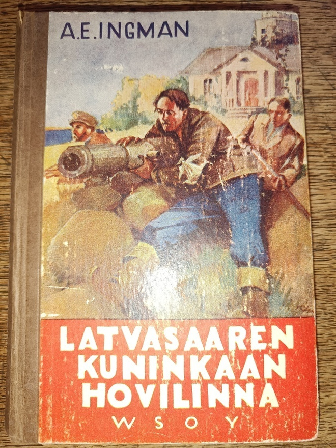 A.E. Ingman: Latvasaaren kuninkaan hovilinna