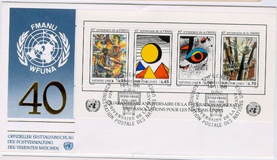 YK-Geneve Mi Bl 4 FDC