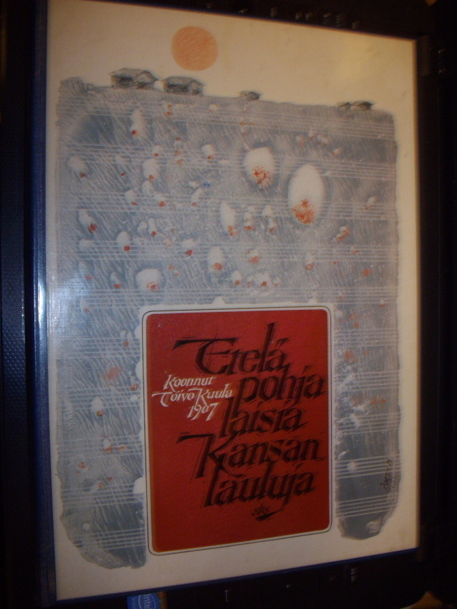 ETELÄPOHJALAISIA KANSANLAULUJA  ( 1 p. 1983 ) SIS.PK !