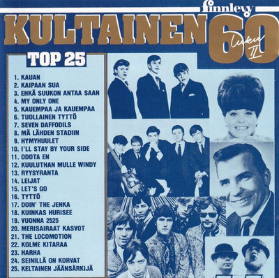 Kultainen 60-luku CD sininen