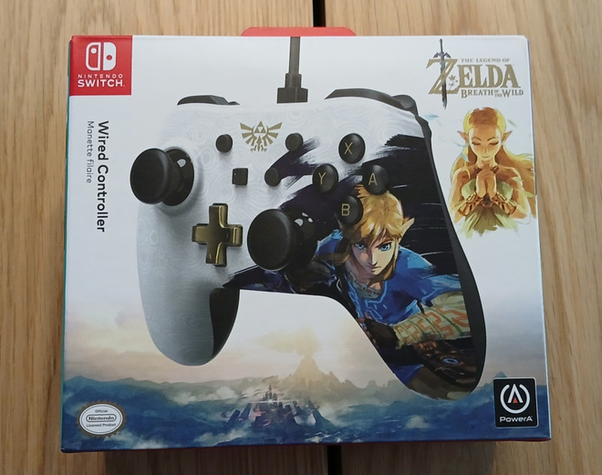 Legend of Zelda: Link Edition ohjain. Nintendo Switch