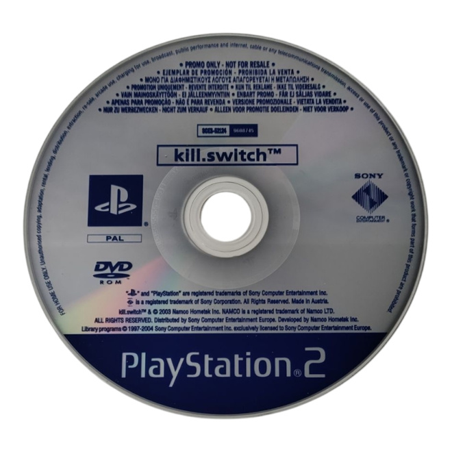kill.switch - PlayStation 2 (promo)