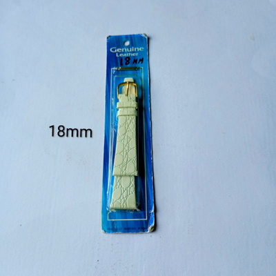 Kellonranneke 18 mm nahkainen