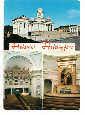 Helsinki: Tuomiokirkko (kolme kuvaa)