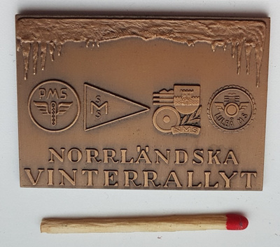 MITALI Norrländska vinterrallyt 1961