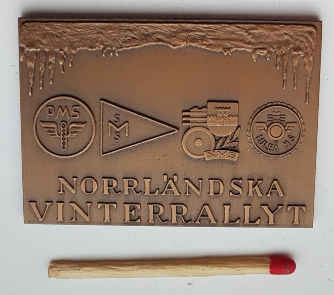 MITALI Norrländska vinterrallyt 1961