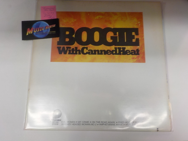 CANNED HEAT - BOOGIE WITH CANNED HEAT EX+/EX+ LP